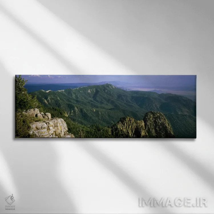 تابلو Near Albuquerque, New Mexico, USA,رشتهکوه ساندیا، نزدیک آلبوکرکی، نیو مکزیکو، ایالات متحده آمریکا اثر پانورامیک ایمجز (استودیو عکاسی عریض) - نمای روبهرو روی دیوار