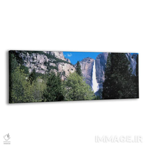 تابلو آبشار یوسیمیتی، پارک ملی یوسیمیتی، کالیفرنیا، ایالات متحده آمریکا اثر پانورامیک ایمجز (استودیو عکاسی عریض) - نمای پرسپکتیو محصول