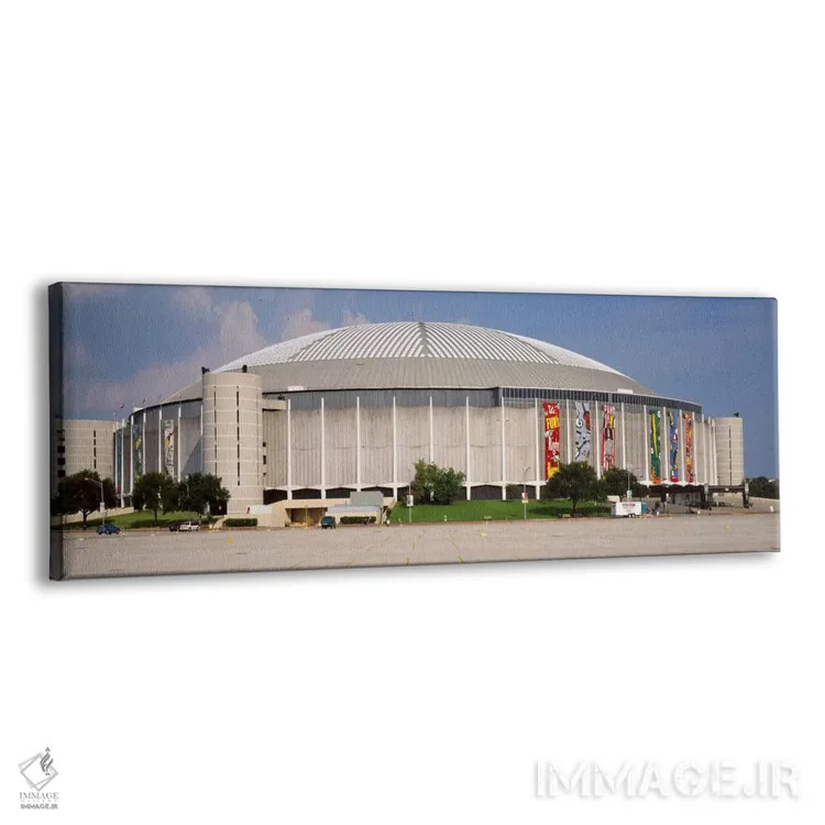 تابلو Houston Astrodome, Houston, Texas, USA,استادیوم بیسبال، آسترودوم هیوستون، هیوستون، تگزاس، ایالات متحده آمریکا اثر پانورامیک ایمجز (استودیو عکاسی عریض) - نمای پرسپکتیو محصول