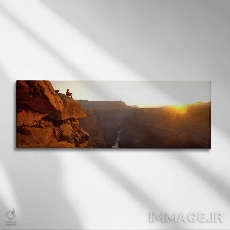 تابلو نقطه توروویپ، پارک ملی گرند کنیون، آریزونا، آمریکا اثر پانورامیک ایمجز (استودیو عکاسی عریض) - نمای روبهرو روی دیوار
