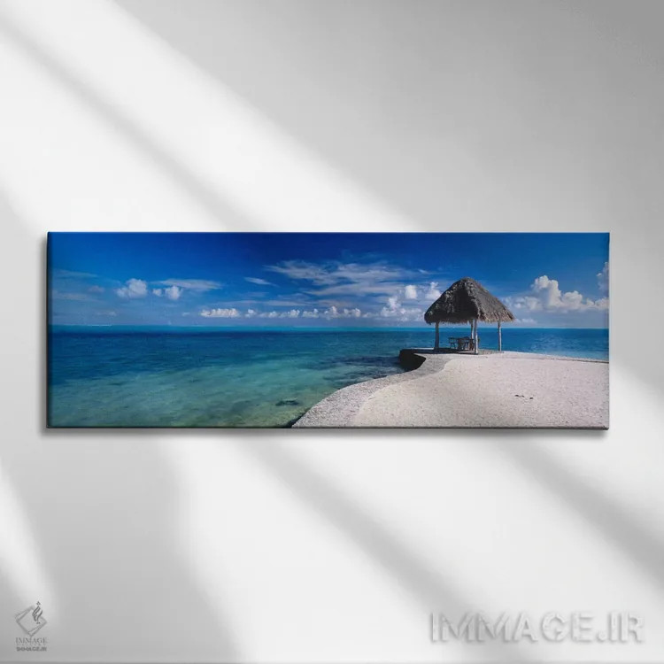 تابلو پونت بورا بورا، بورا بورا (جزایر پلینزی) اثر پانورامیک ایمجز (استودیو عکاسی عریض) - نمای روبهرو روی دیوار