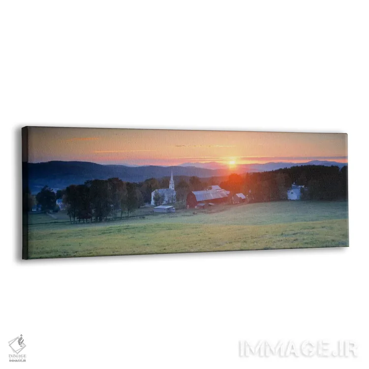 تابلو طلوع آفتاب، پیچام، ورمانت، آمریکا اثر پانورامیک ایمجز (استودیو عکاسی عریض) - نمای پرسپکتیو محصول