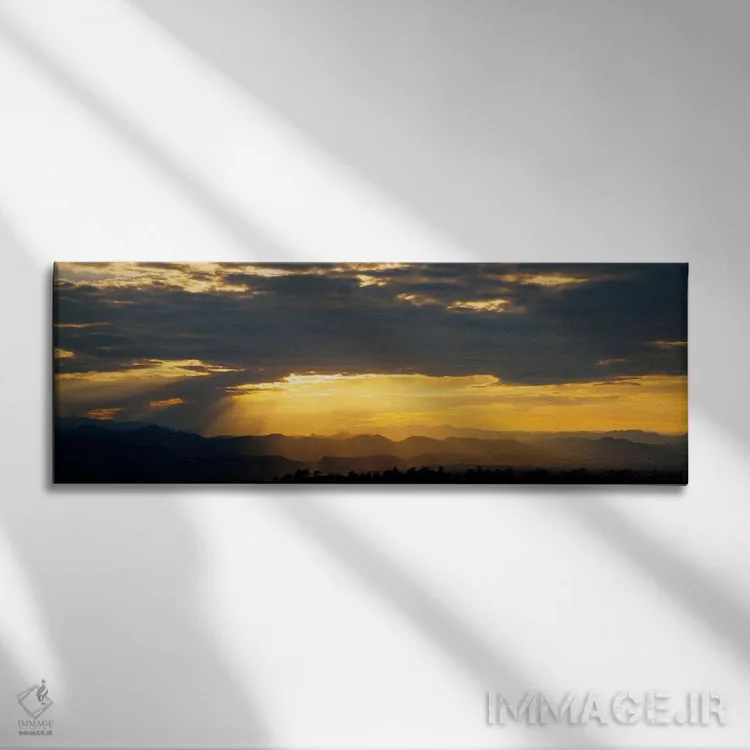 تابلو Daniels Park, Denver, Colorado, USA,ابرها در آسمان، پارک دانیلز، دنور، کلرادو، ایالات متحده آمریکا اثر پانورامیک ایمجز (استودیو عکاسی عریض) - نمای روبهرو روی دیوار