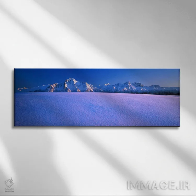 تابلو پارک پایونیر، رشتهکوه چوگَچ، آلاسکا، آمریکا اثر پانورامیک ایمجز (استودیو عکاسی عریض) - نمای روبهرو روی دیوار