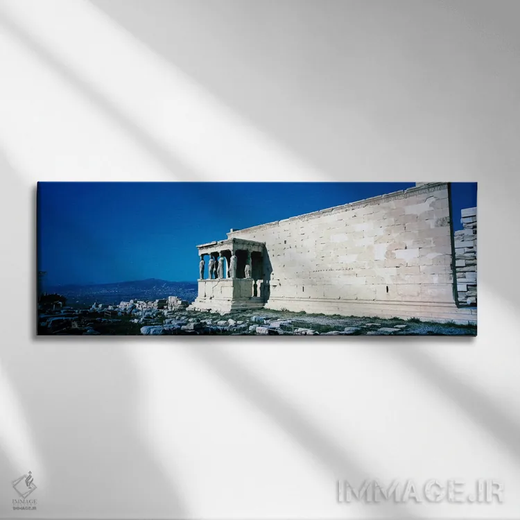 تابلو مجموعه پارتنون، آتن، یونان اثر پانورامیک ایمجز (استودیو عکاسی عریض) - نمای روبهرو روی دیوار