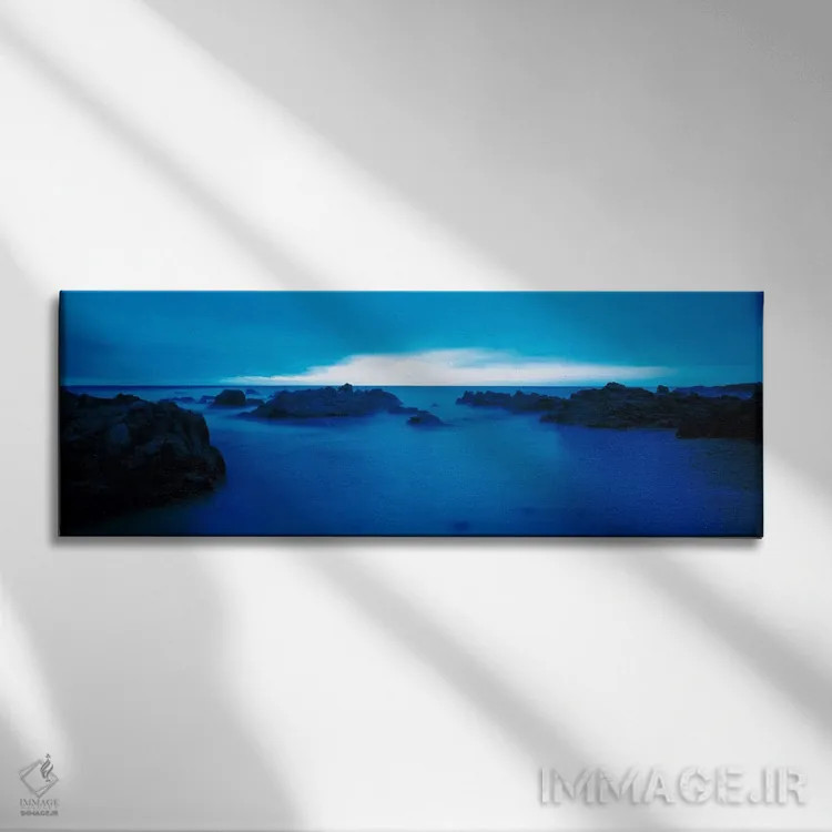 تابلو ساحل اقیانوس آرام، مونتری، کالیفرنیا، آمریکا اثر پانورامیک ایمجز (استودیو عکاسی عریض) - نمای روبهرو روی دیوار