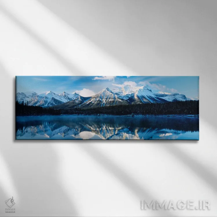 تابلو Banff National Park, Alberta, Canada,دریاچه هربرت، پارک ملی بنف، آلبرتا، کانادا اثر پانورامیک ایمجز (استودیو عکاسی عریض) - نمای روبهرو روی دیوار