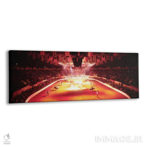 تابلو Fort Worth, Texas, USA,صدمین نمایشگاه احشام و رودئو، فورت ورث، تگزاس، آمریکا اثر پانورامیک ایمجز (استودیو عکاسی عریض) - نمای پرسپکتیو محصول