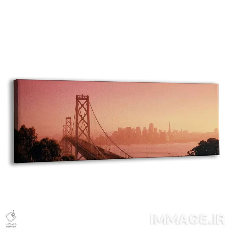 تابلو City, San Francisco, California, USA,چشمانداز شهری پل بی بریج، سانفرانسیسکو، کالیفرنیا، آمریکا اثر پانورامیک ایمجز (استودیو عکاسی عریض) - نمای پرسپکتیو محصول