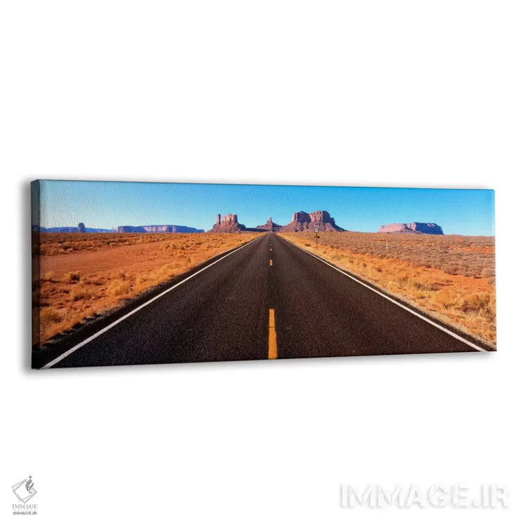 تابلو Navajo Nation, Utah, USA,منظره دره مانیومنت از جاده ۱۶۳ آمریکا، ملت ناواهو، یوتا، آمریکا اثر پانورامیک ایمجز (استودیو عکاسی عریض) - نمای پرسپکتیو محصول