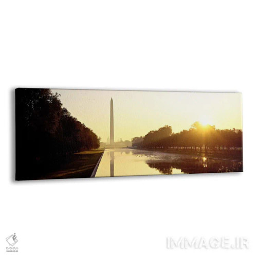 تابلو District of Columbia, USA,بنای یادبود واشنگتن، واشنگتن دیسی، ایالات متحده آمریکا اثر پانورامیک ایمجز (استودیو عکاسی عریض) - نمای پرسپکتیو محصول