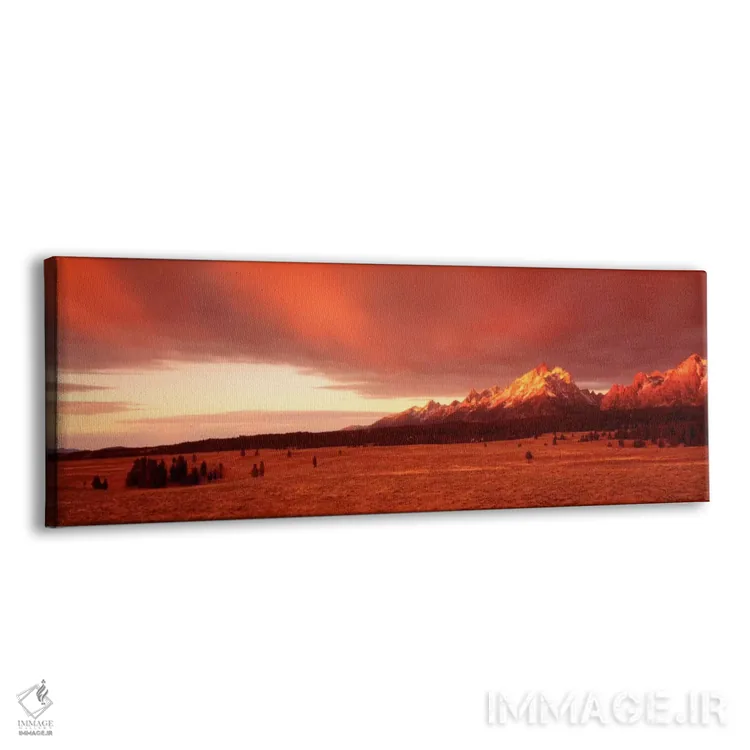 تابلو طلوع آفتاب، پارک ملی گرند تتون، وایومینگ، آمریکا اثر پانورامیک ایمجز (استودیو عکاسی عریض) - نمای پرسپکتیو محصول