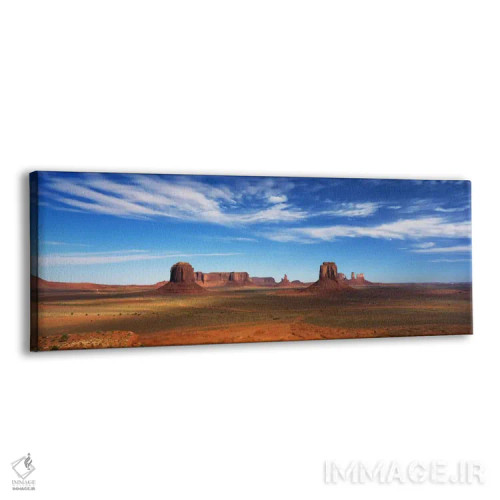 تابلو Navajo Nation, Colorado Plateau, USA,دره یادبود، ملت ناواهو، فلات کلرادو، آمریکا اثر پانورامیک ایمجز (استودیو عکاسی عریض) - نمای پرسپکتیو محصول