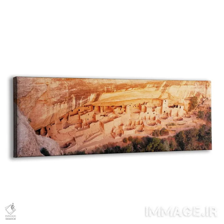 تابلو Mesa Verde National Park, Montezuma County, Colorado, USA,کلیف پالاس، پارک ملی مسا ورده، شهرستان مونتزوما، کلرادو، آمریکا اثر پانورامیک ایمجز (استودیو عکاسی عریض) - نمای پرسپکتیو محصول