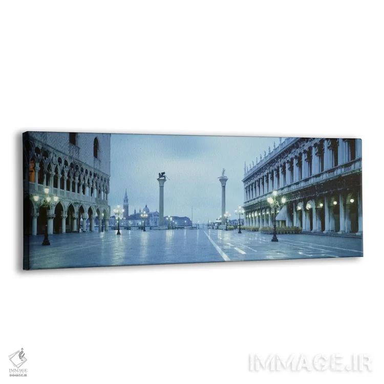 تابلو میدان سن مارکو، ونتو، ونیز، ایتالیا اثر پانورامیک ایمجز (استودیو عکاسی عریض) - نمای پرسپکتیو محصول