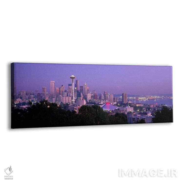 تابلو سیاتل، واشنگتن، آمریکا اثر پانورامیک ایمجز (استودیو عکاسی عریض) - نمای پرسپکتیو محصول