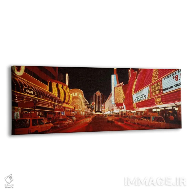 تابلو لاس وگاس نوادا ایالات متحده آمریکا شماره ۲ اثر پانورامیک ایمجز (استودیو عکاسی عریض) - نمای پرسپکتیو محصول