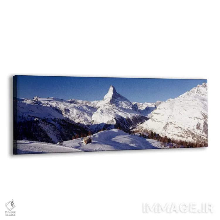 تابلو Zermatt, Valais, Switzerland,ماترهورن، زرمات، واله، سوئیس اثر پانورامیک ایمجز (استودیو عکاسی عریض) - نمای پرسپکتیو محصول