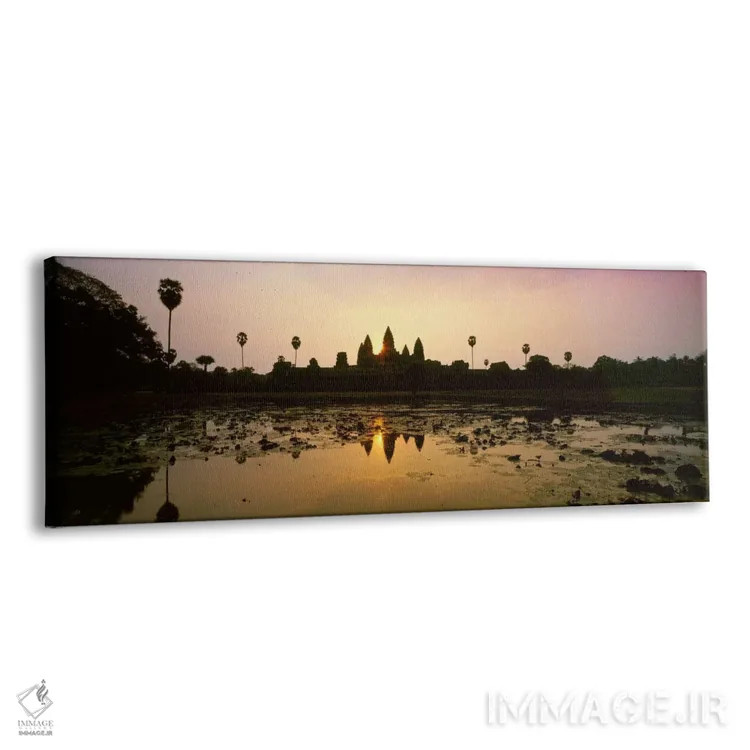 تابلو انگکور وات، کامبوج اثر پانورامیک ایمجز (استودیو عکاسی عریض) - نمای پرسپکتیو محصول