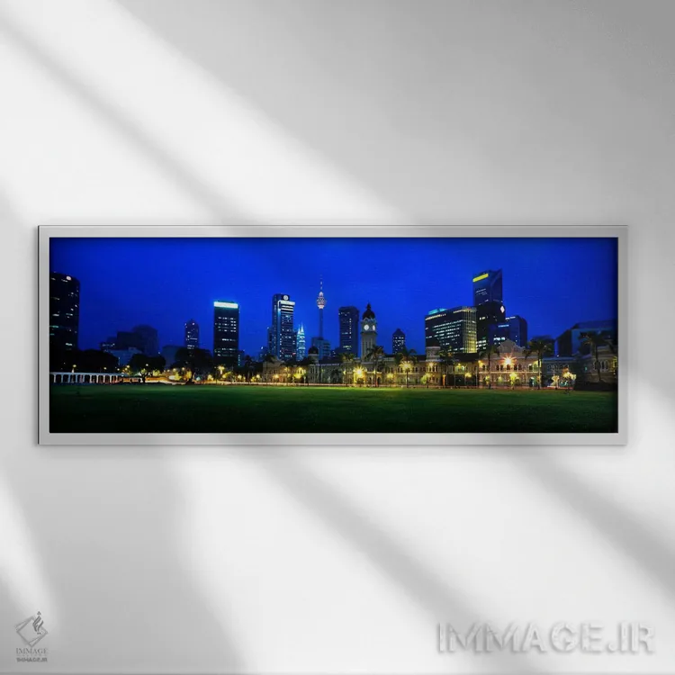 تابلو ساختمان دبیرخانه فدرال، کوالالامپور، مالزی اثر پانورامیک ایمجز (استودیو عکاسی عریض) - نمای قابدار سفید