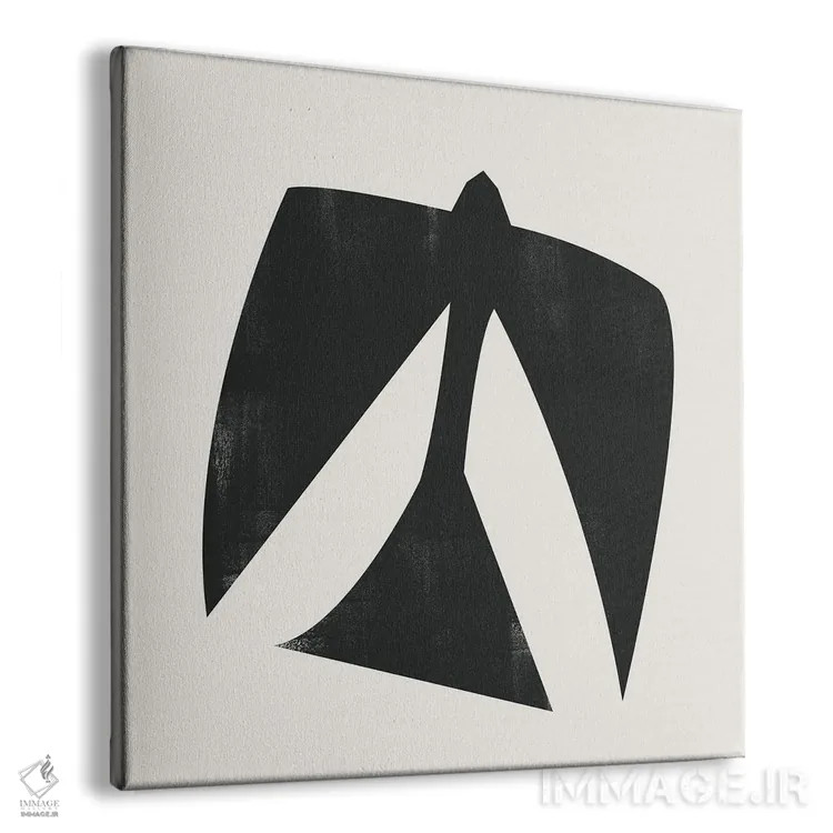 تابلو پرنده مینیمال هشت اثر دانیلو د آلکساندریا - نمای پرسپکتیو محصول