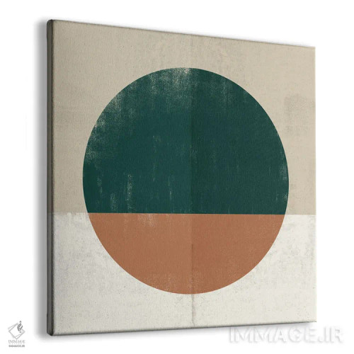 تابلو غروب انتزاعی دو اثر دانیلو د آلکساندریا - نمای پرسپکتیو محصول