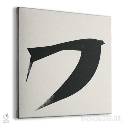 تابلو پرنده مینیمال شش اثر دانیلو د آلکساندریا - نمای پرسپکتیو محصول