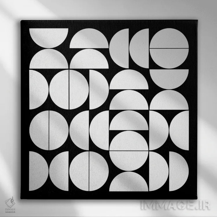 تابلو کوکو III (مد و برند) اثر دانیلو د آلکساندریا - نمای روبهرو روی دیوار