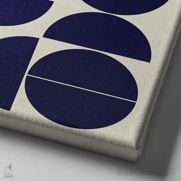 تابلو کوکو چهارم اثر دانیلو د آلکساندریا - نمای نزدیک بافت بوم