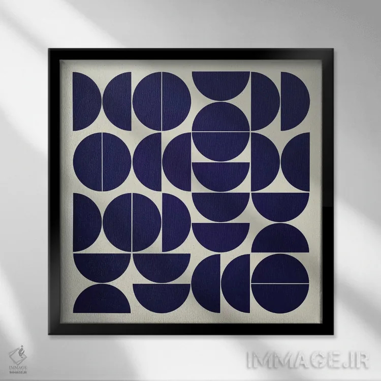 تابلو کوکو چهارم اثر دانیلو د آلکساندریا - نمای قابدار مشکی