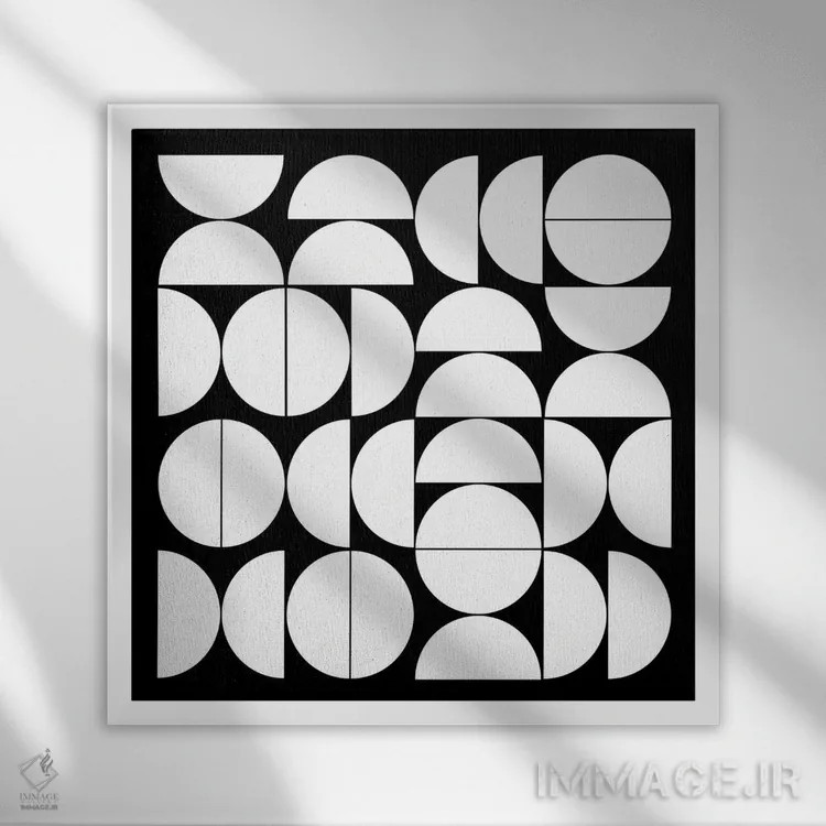 تابلو کوکو III (مد و برند) اثر دانیلو د آلکساندریا - نمای قابدار سفید