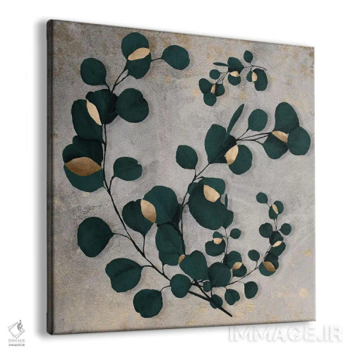 تابلو هنر برگ شش اثر دانیلو د آلکساندریا - نمای پرسپکتیو محصول