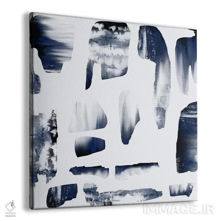 تابلو برف به شیوهٔ انتزاعی دوازده اثر دانیلو د آلکساندریا - نمای پرسپکتیو محصول