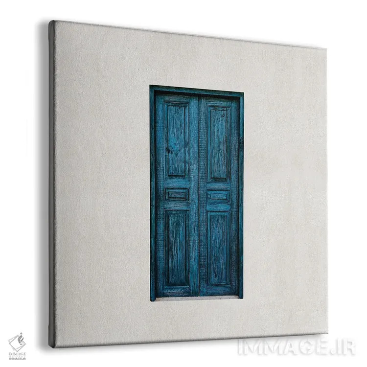 تابلو در آبی دو اثر دانیلو د آلکساندریا - نمای پرسپکتیو محصول