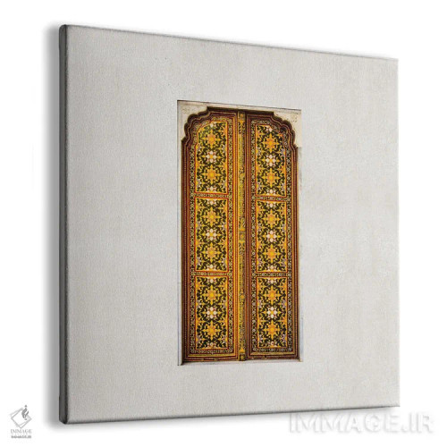 تابلو در زرد دو اثر دانیلو د آلکساندریا - نمای پرسپکتیو محصول