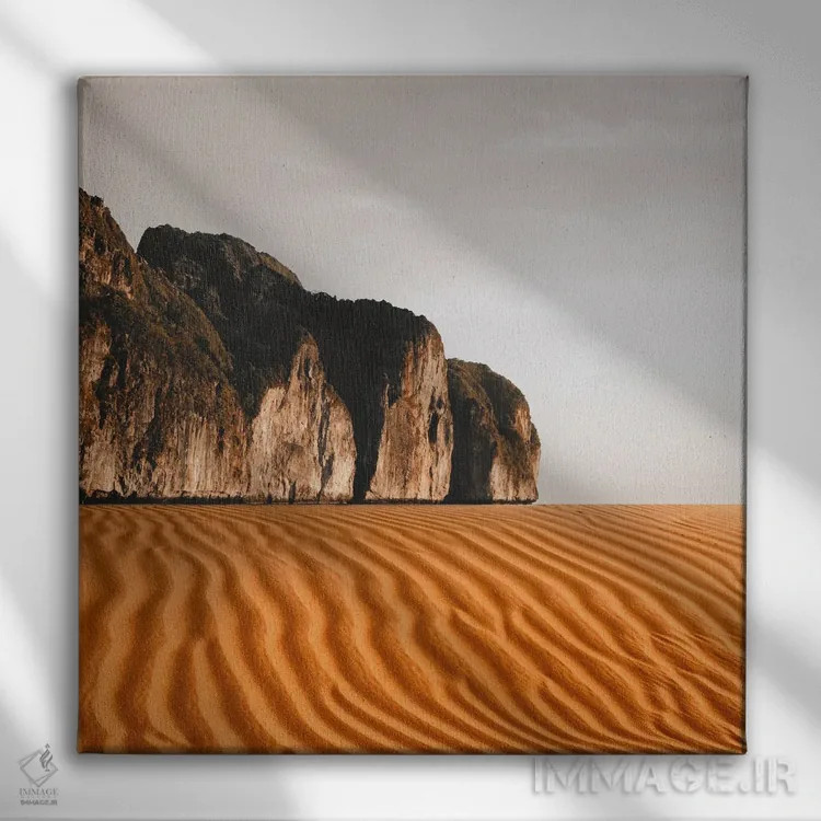 تابلو شن یک اثر دانیلو د آلکساندریا - نمای روبهرو روی دیوار