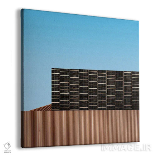 تابلو مینیمالیسم یازده اثر دانیلو د آلکساندریا - نمای پرسپکتیو محصول