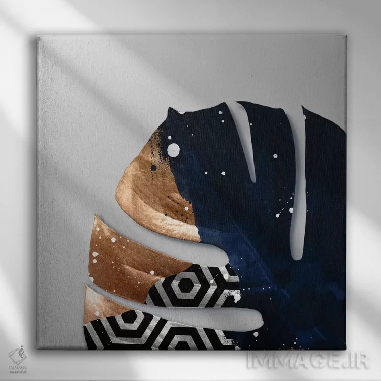 تابلو هنر برگ چهارده اثر دانیلو د آلکساندریا - نمای روبهرو روی دیوار