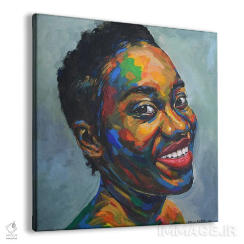 تابلو علیه همهٔ احتمالات VII اثر دامولا آیگبایو - نمای پرسپکتیو محصول