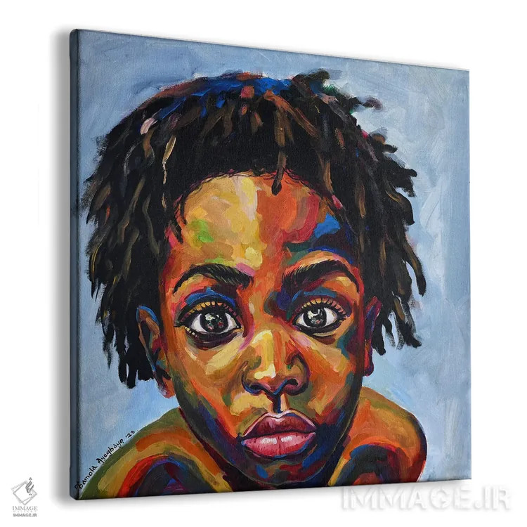 تابلو چشمانداز امید VI اثر دامولا آیگبایو - نمای پرسپکتیو محصول