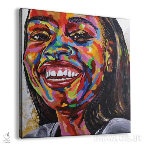 تابلو علیه همهٔ احتمالات III اثر دامولا آیگبایو - نمای پرسپکتیو محصول