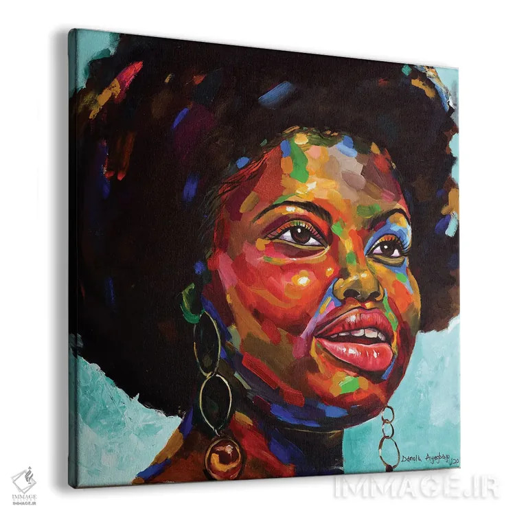 تابلو علیه تمام احتمالات اثر دامولا آیگبایو - نمای پرسپکتیو محصول