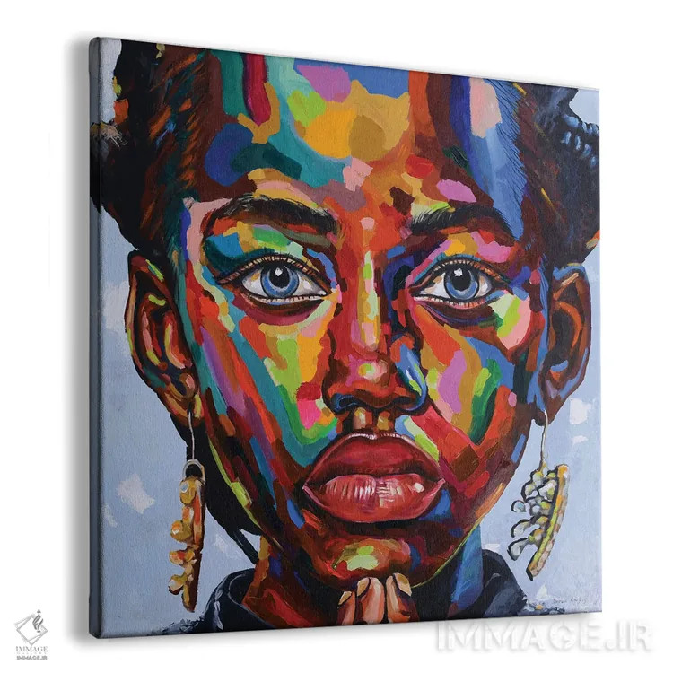 تابلو چشمانداز امید II اثر دامولا آیگبایو - نمای پرسپکتیو محصول