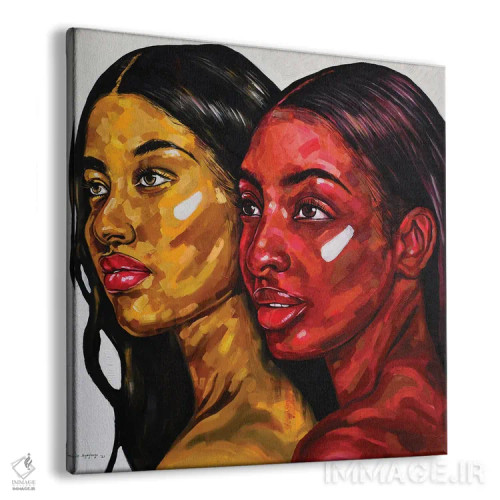 تابلو قدرت در تنوع III اثر دامولا آیگبایو - نمای پرسپکتیو محصول