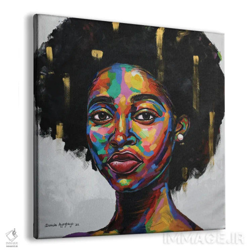 تابلو حالت ذهنی III اثر دامولا آیگبایو - نمای پرسپکتیو محصول