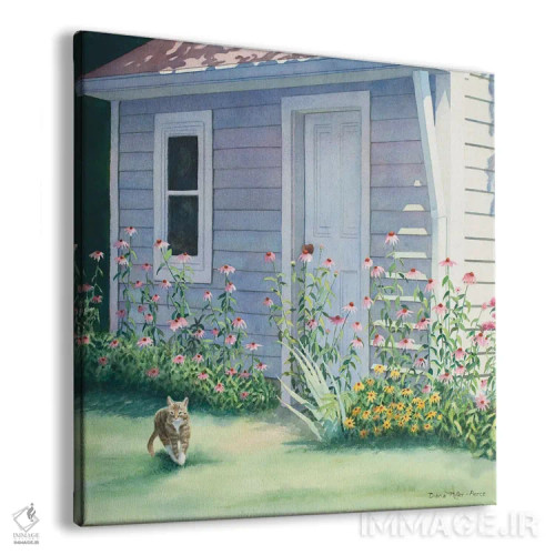 تابلو در کمین - گربه اثر دیانا میلر-پیرس - نمای پرسپکتیو محصول