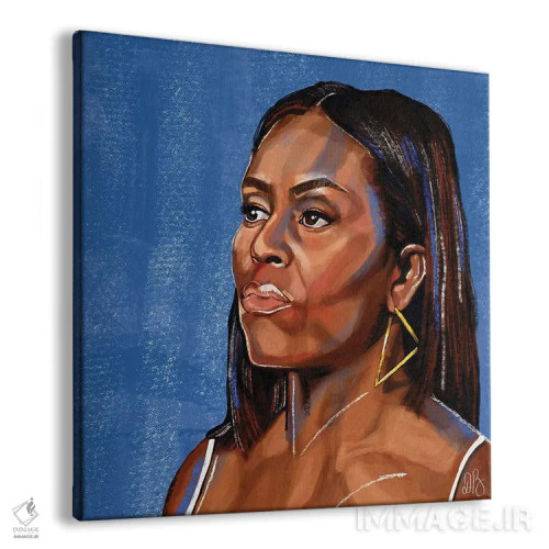 تابلو اوباما اثر دومونیک براون - نمای پرسپکتیو محصول