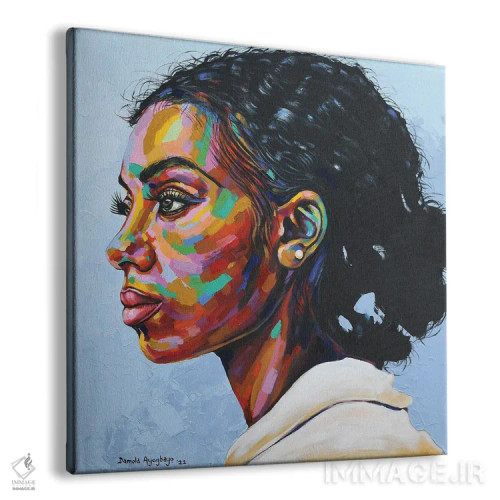 تابلو فراتر نگاه کردن III اثر دامولا آیگبایو - نمای پرسپکتیو محصول