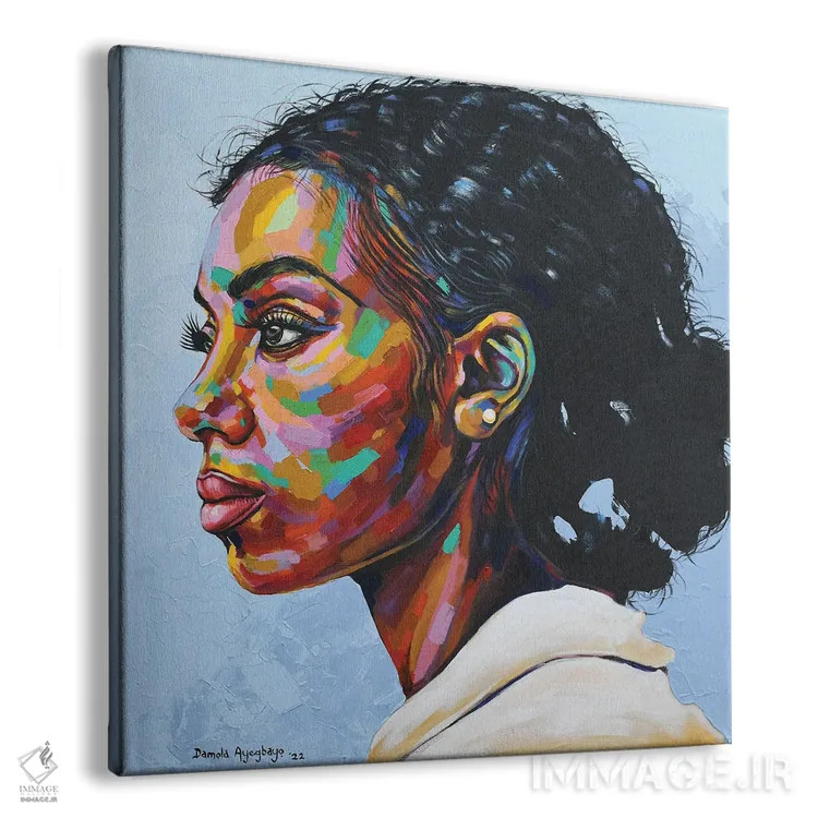 تابلو فراتر نگاه کردن III اثر دامولا آیگبایو - نمای پرسپکتیو محصول