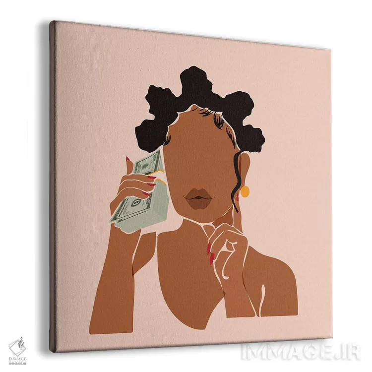 تابلو پول بیشتر، بیدردسر اثر دومونیک براون - نمای پرسپکتیو محصول